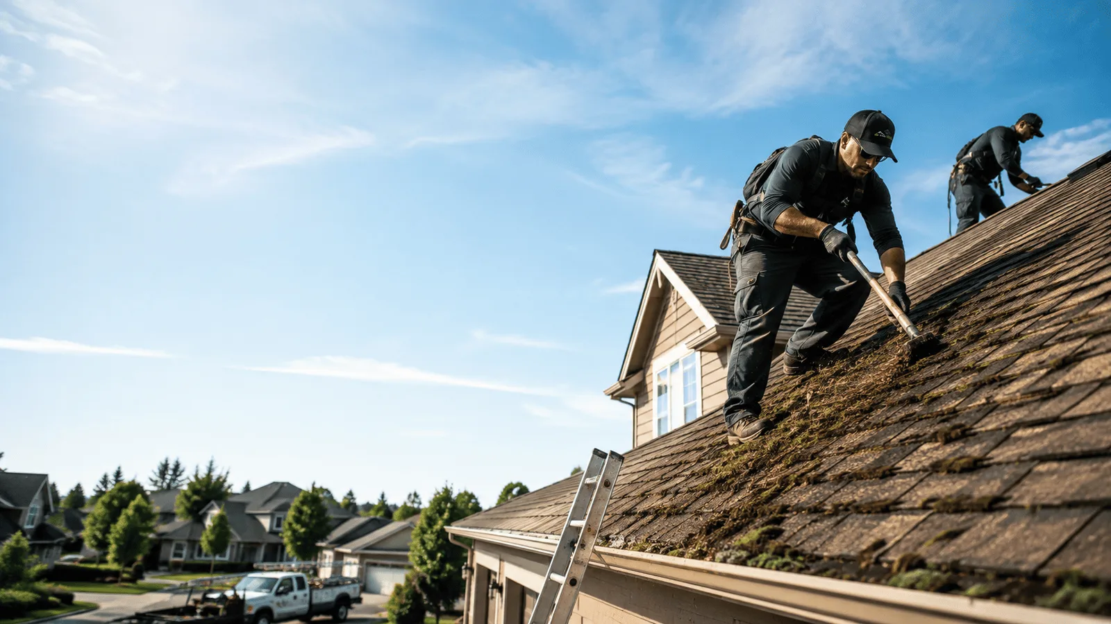 Roof Moss Removal in Oakdale, LA near me